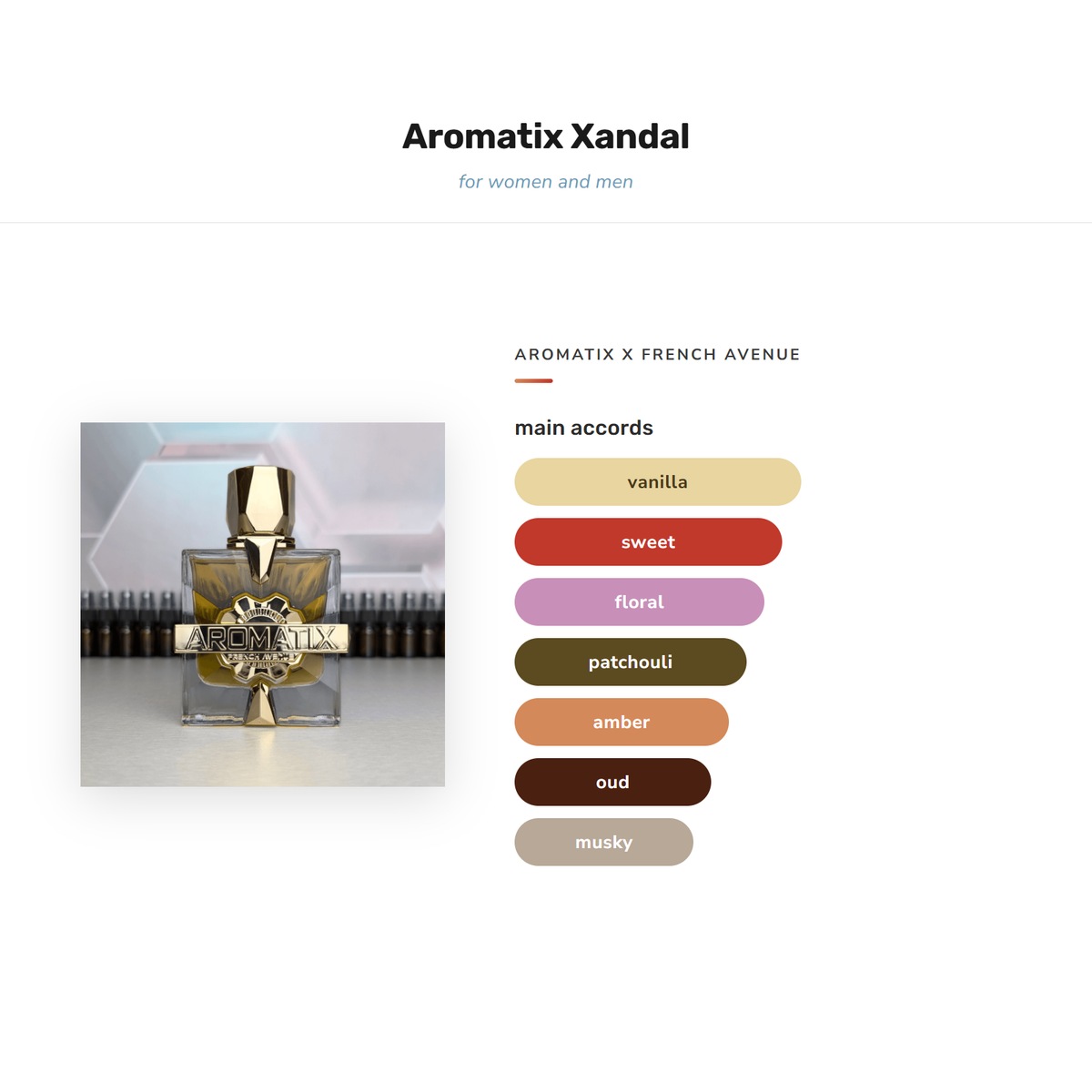 Aromatix X French Avenue X Xandal - Imagen 4